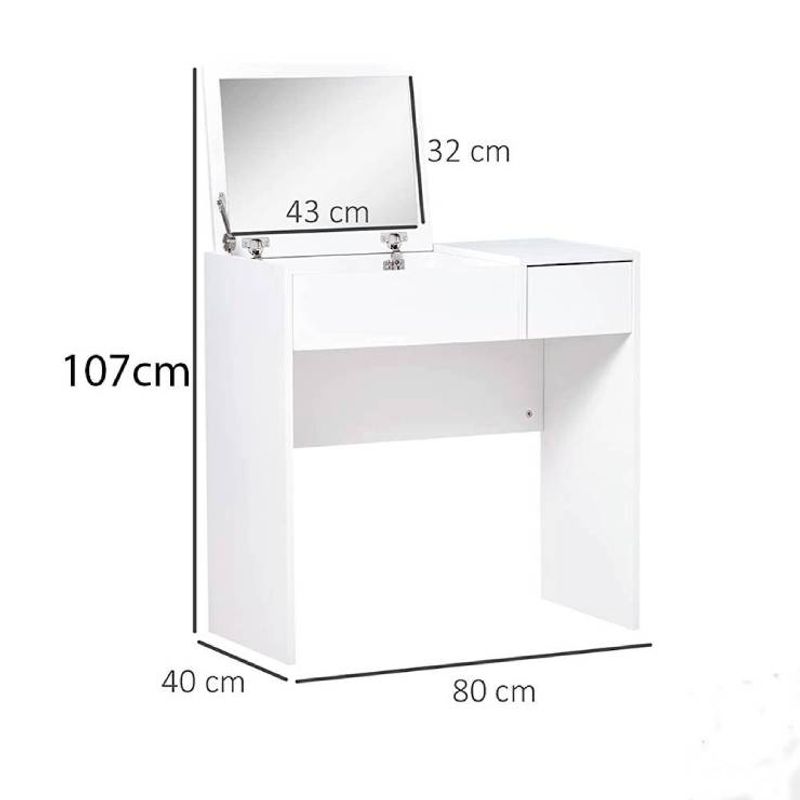 NACION MUEBLES - TOCADOR NACION MUEBLES MARTINA COLOR BLANCO NM