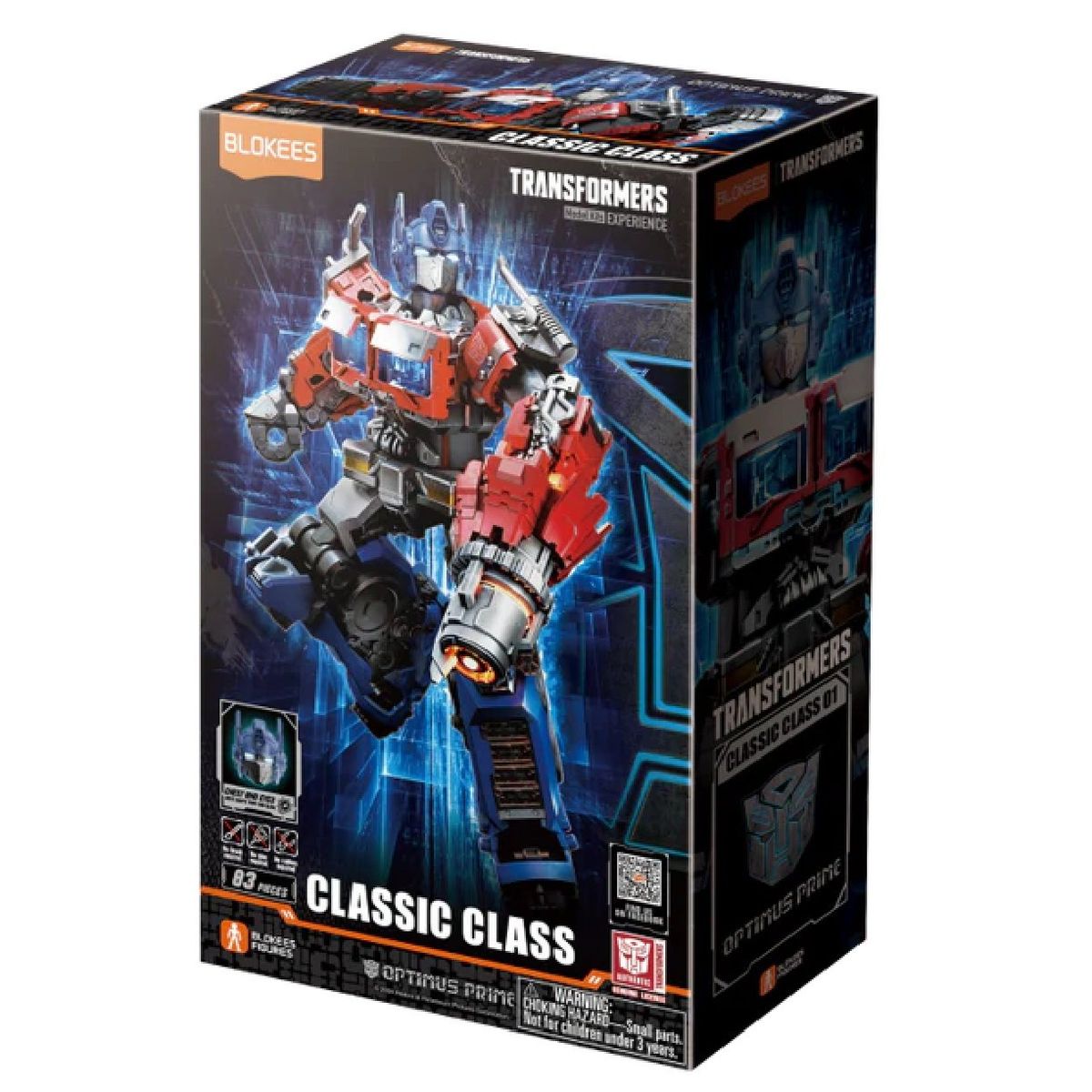 TRANSFORMERS - Transformers Classic Class 01 Optimus Prime - BlokeesFigures