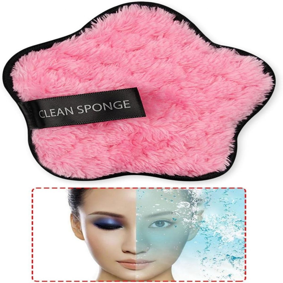 AURELA - Esponja facial lavable reutilizable