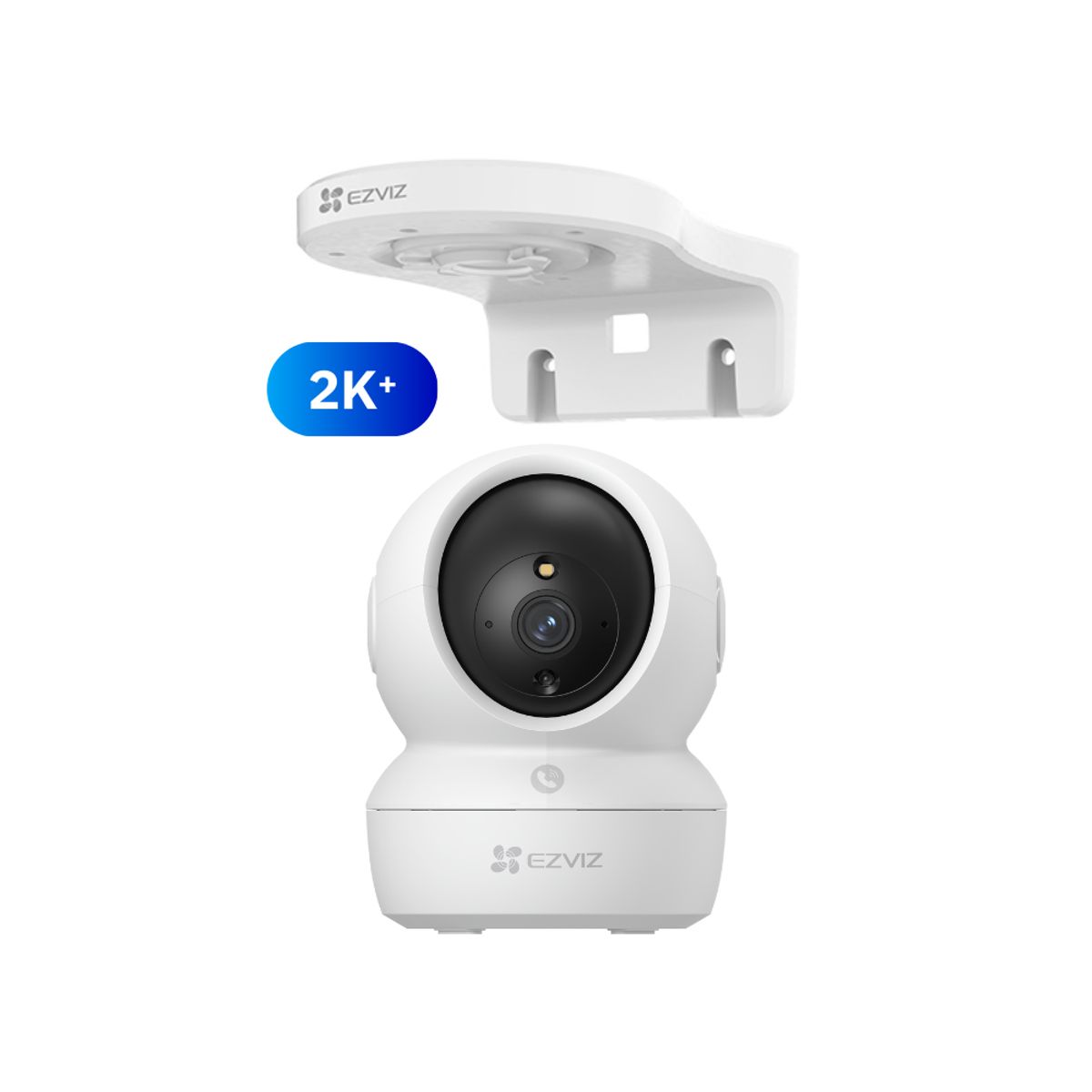 EZVIZ - Cámara de seguridad H6C 2K 4MP + Soporte de montaje - Ezviz