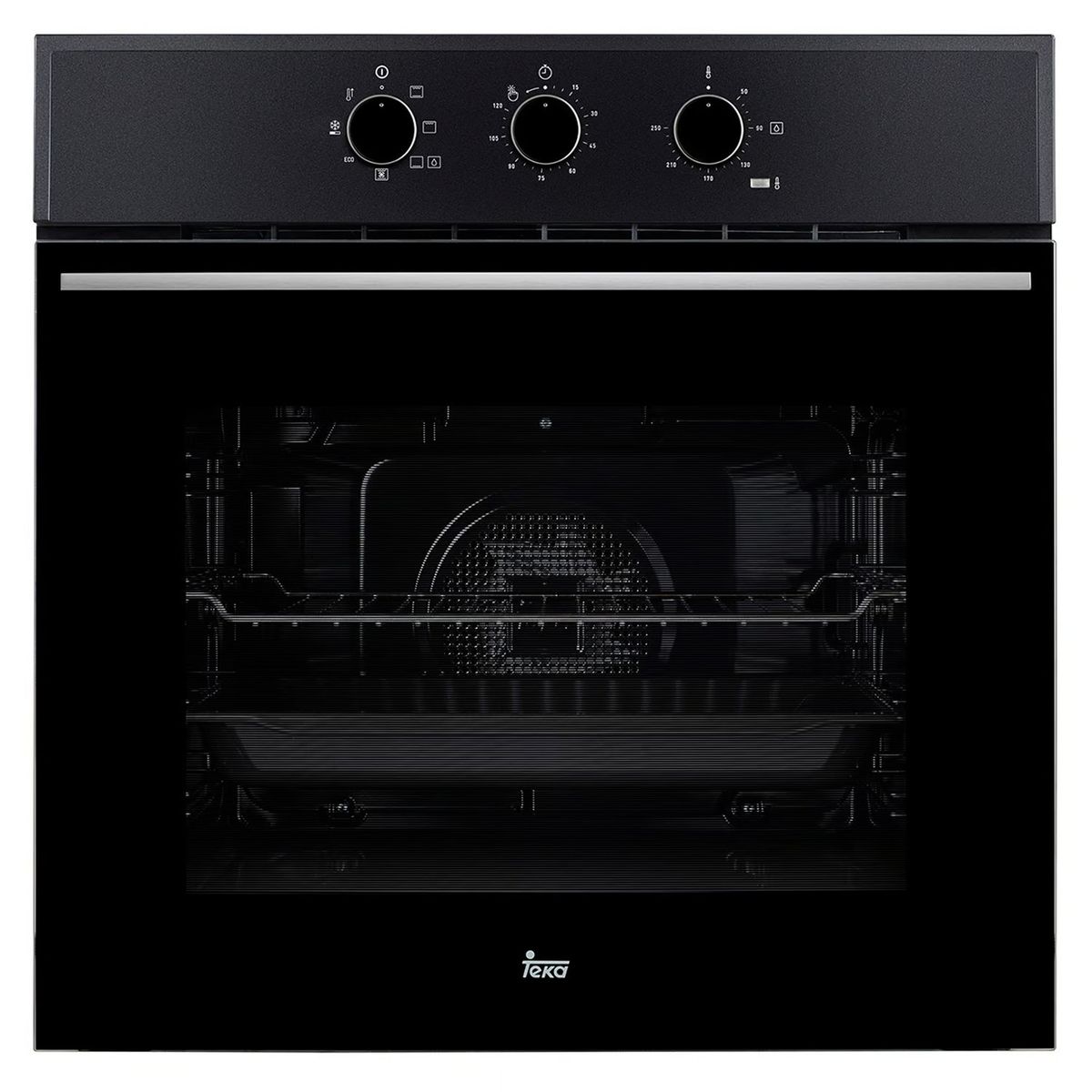 TEKA - Horno Empotrable Teka Eléctrico 71 Lt HSB 610 BK Negro