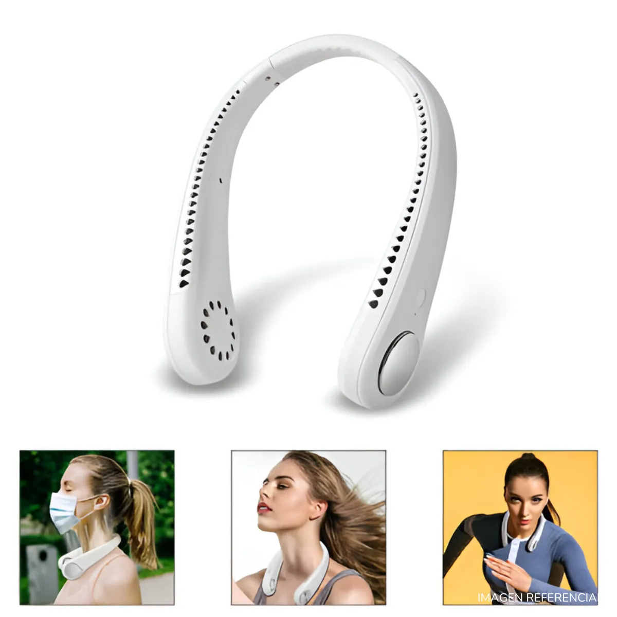 INSPIRA MARKET - Ventilador portatil de cuello