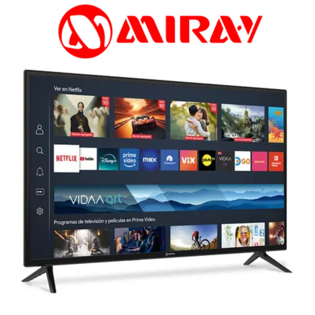 MIRAY - Televisor Miray LED HD Smart 32 MS32-E204