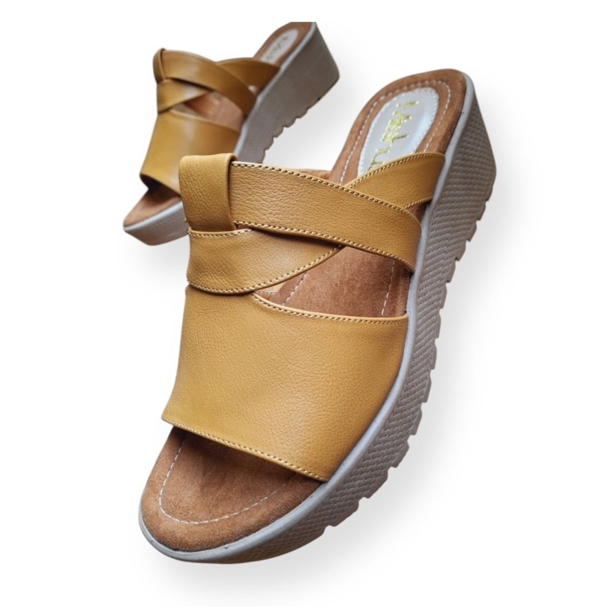 GENERICO - Sandalias Mujer Misshus Raisa mostaza
