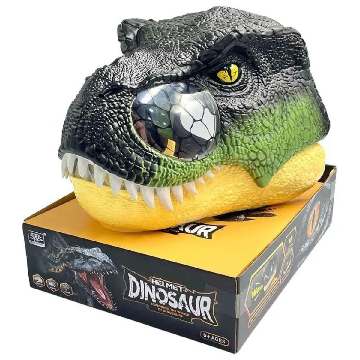 GENERICO - Máscara de Dinosaurio T-Rex TOP