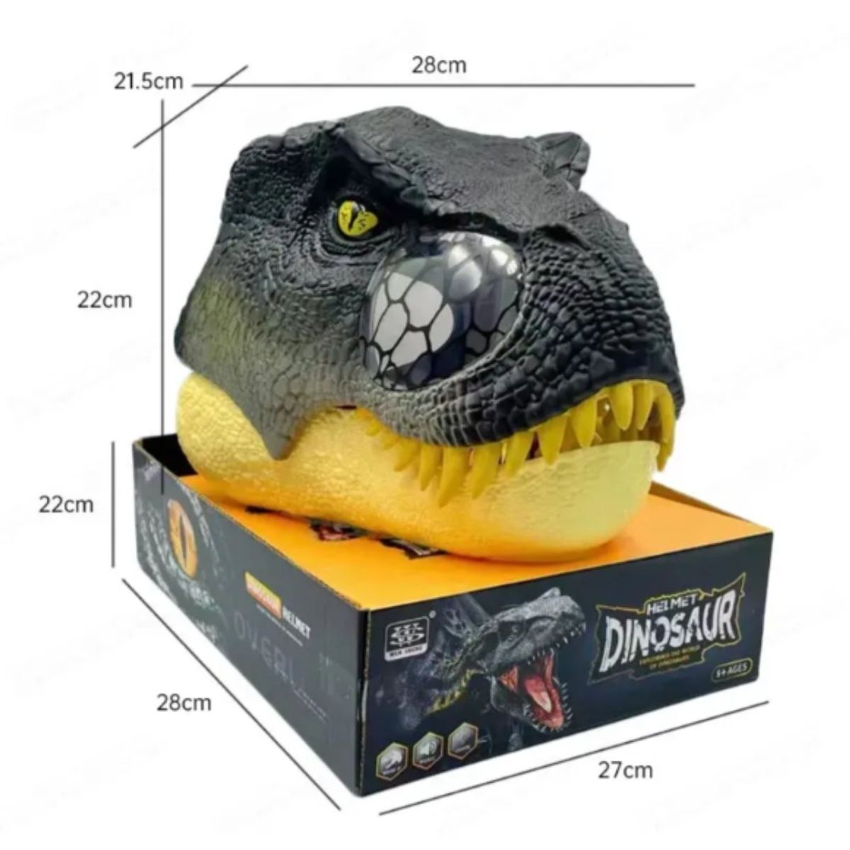 GENERICO - Máscara de Dinosaurio T-Rex TOP