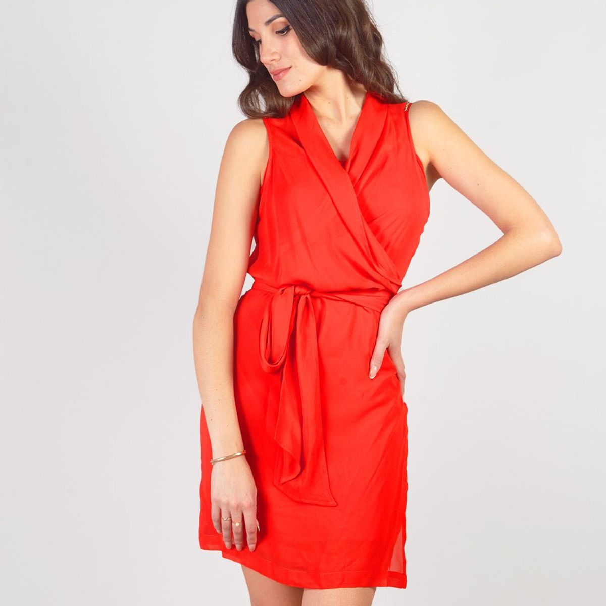 MICHELLE BELAU - VESTIDOS MANGA CERO Y KIMONO VD00860VAN TROJ S