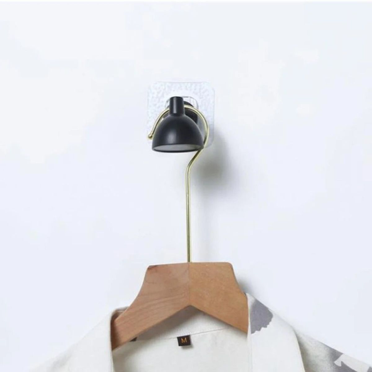 AURELA - Colgador de Llaves Mágnetico en forma de  Lámpara  con Adhesivo