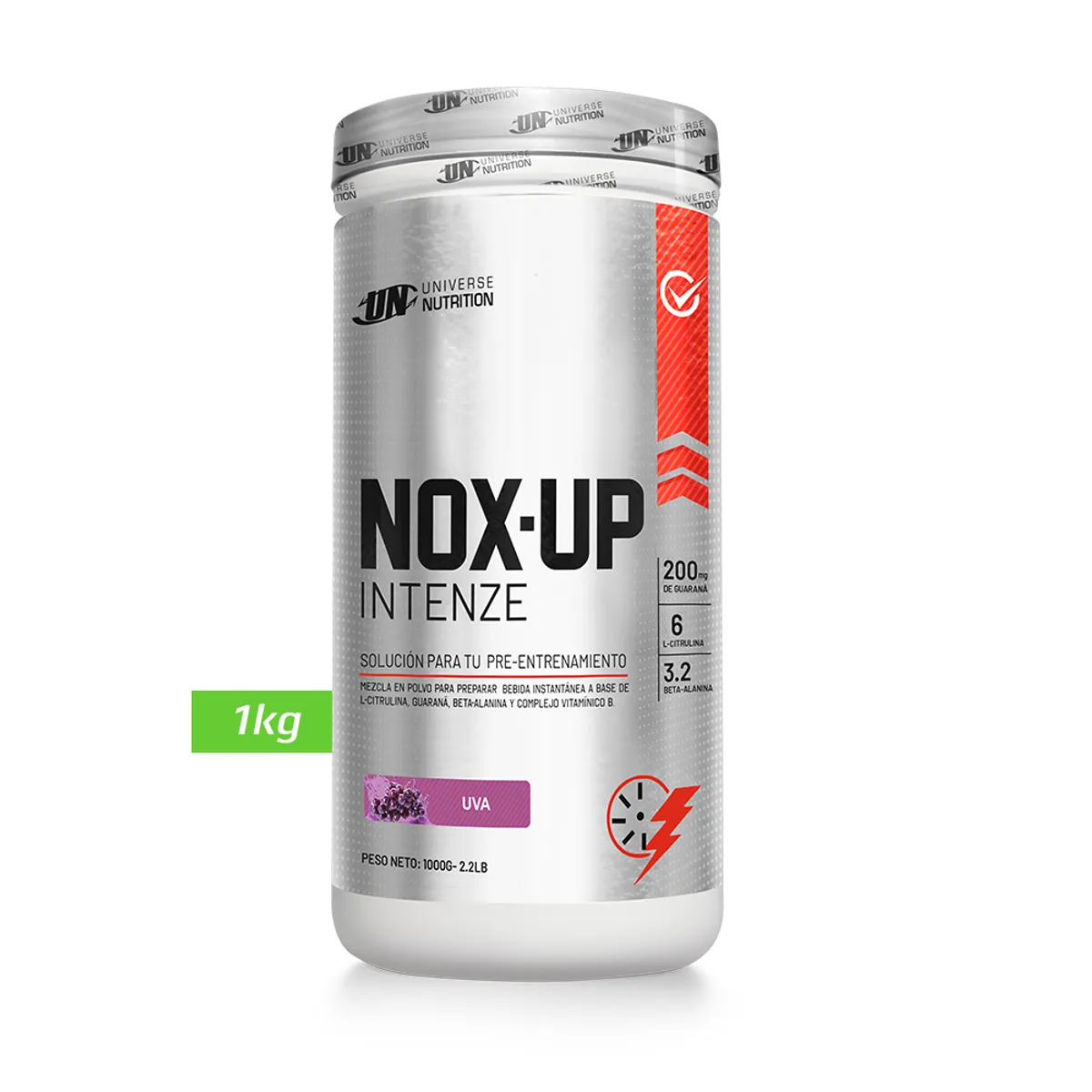UNIVERSE NUTRITION - Nox up intenze 1 kg pre entreno un Uva
