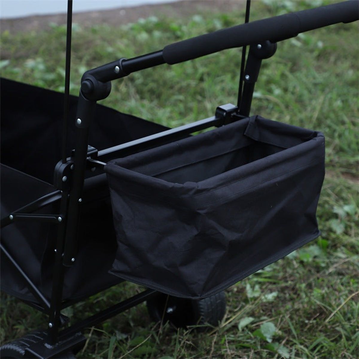 AURELA - WagonPro - Carrito plegable premium con toldo y ruedas de 8 pulgadas todo terreno