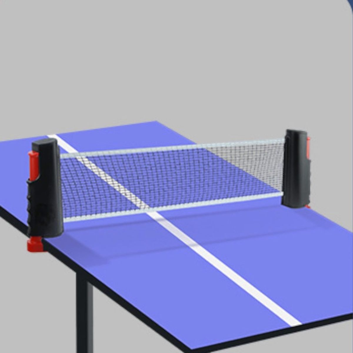 AURELA - PingPongPlay™ - Set de Mesa de Ping Pong Pelotas y Red Ajustable para Jugar en Cualquier Lugar