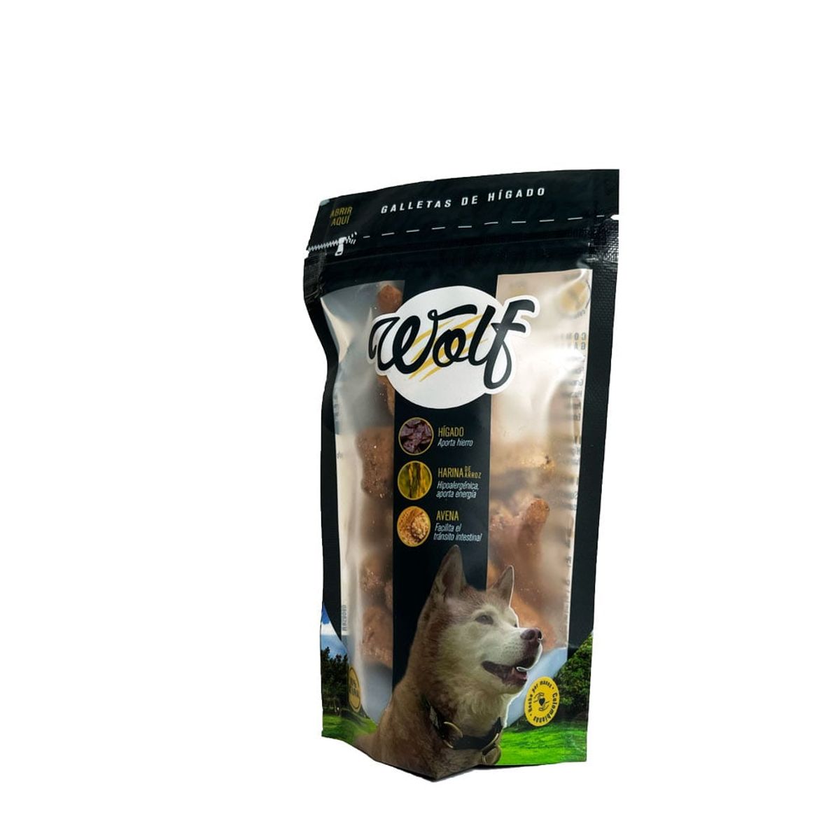 GENERICO - Galletas de hígado Wolf 80 gramos