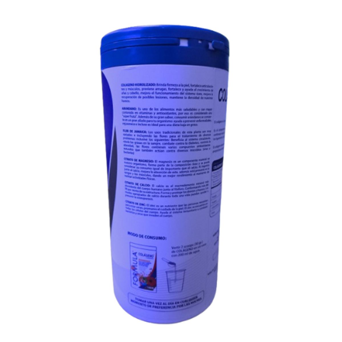 FIT FORMULA - Colágeno Hidrolizado Fórmula V 1.1 kg Sabor Fresa