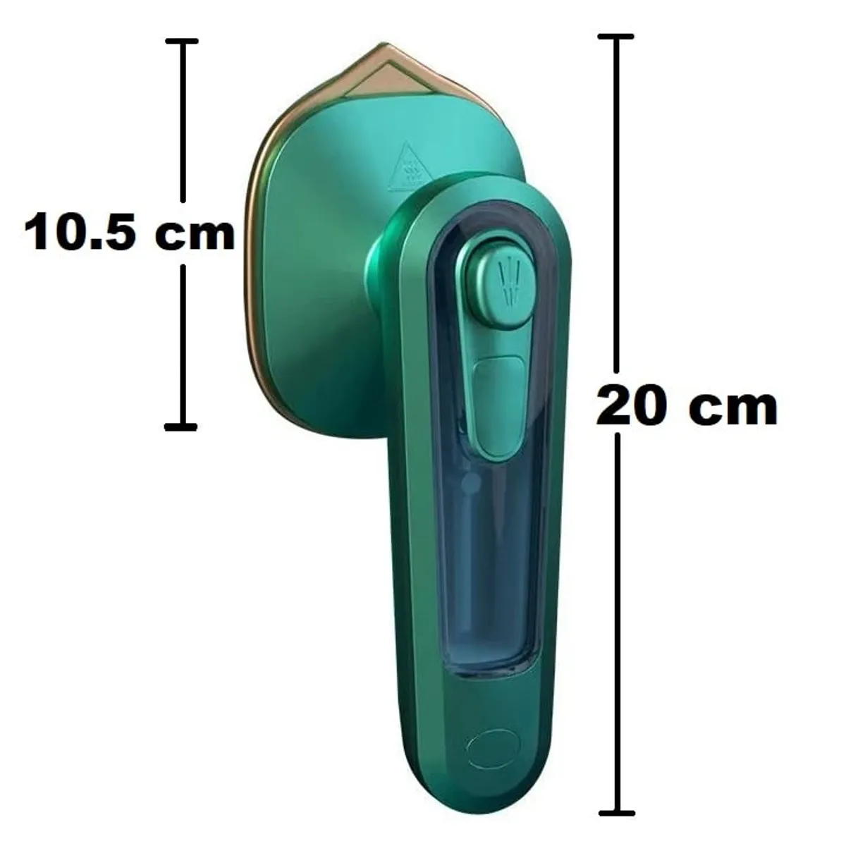 GENERICO - Mini Plancha De Vapor Portátil Planchado En Seco Y Húmedo - Verde