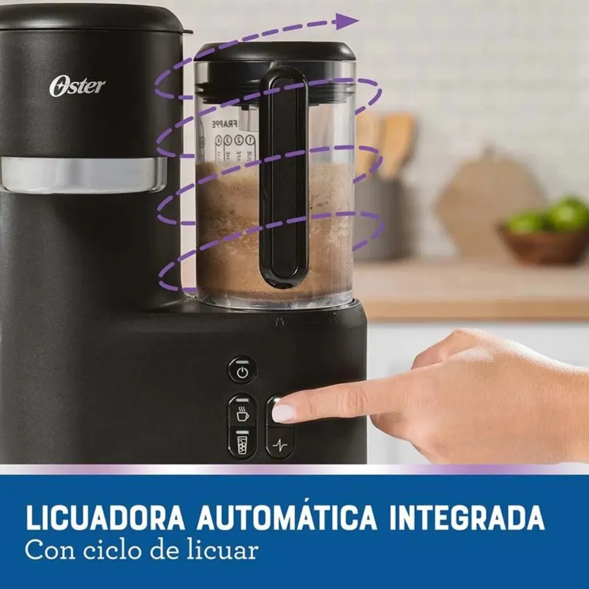 OSTER - Cafetera Frappé Oster con Licuadora BVSTDC03B