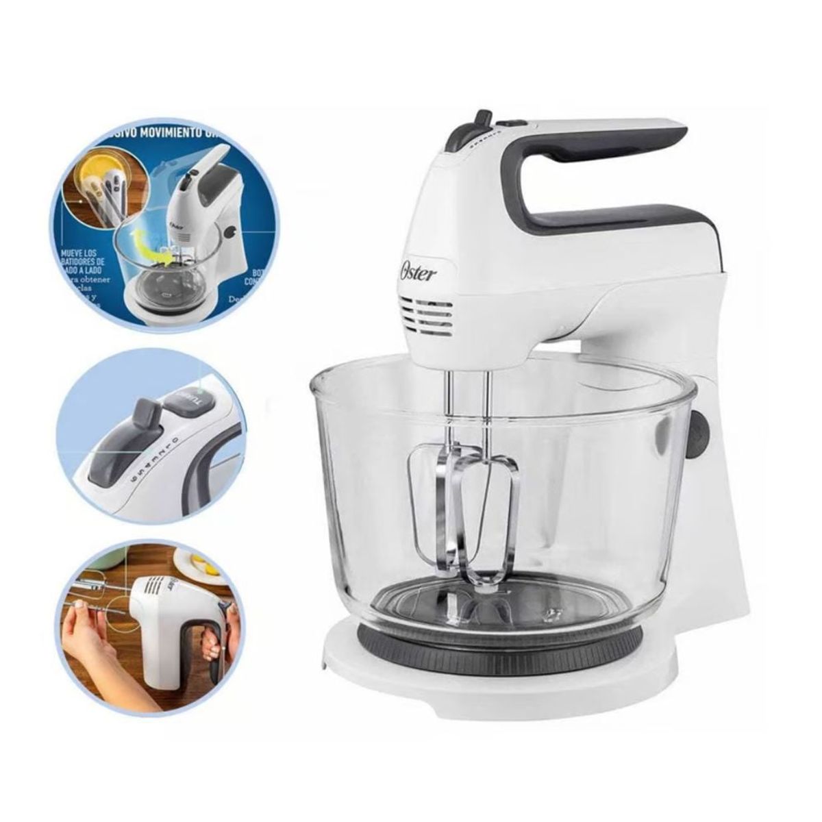 OSTER - Batidora Oster de Mano y Pedestal  250W - FPSTHS3611