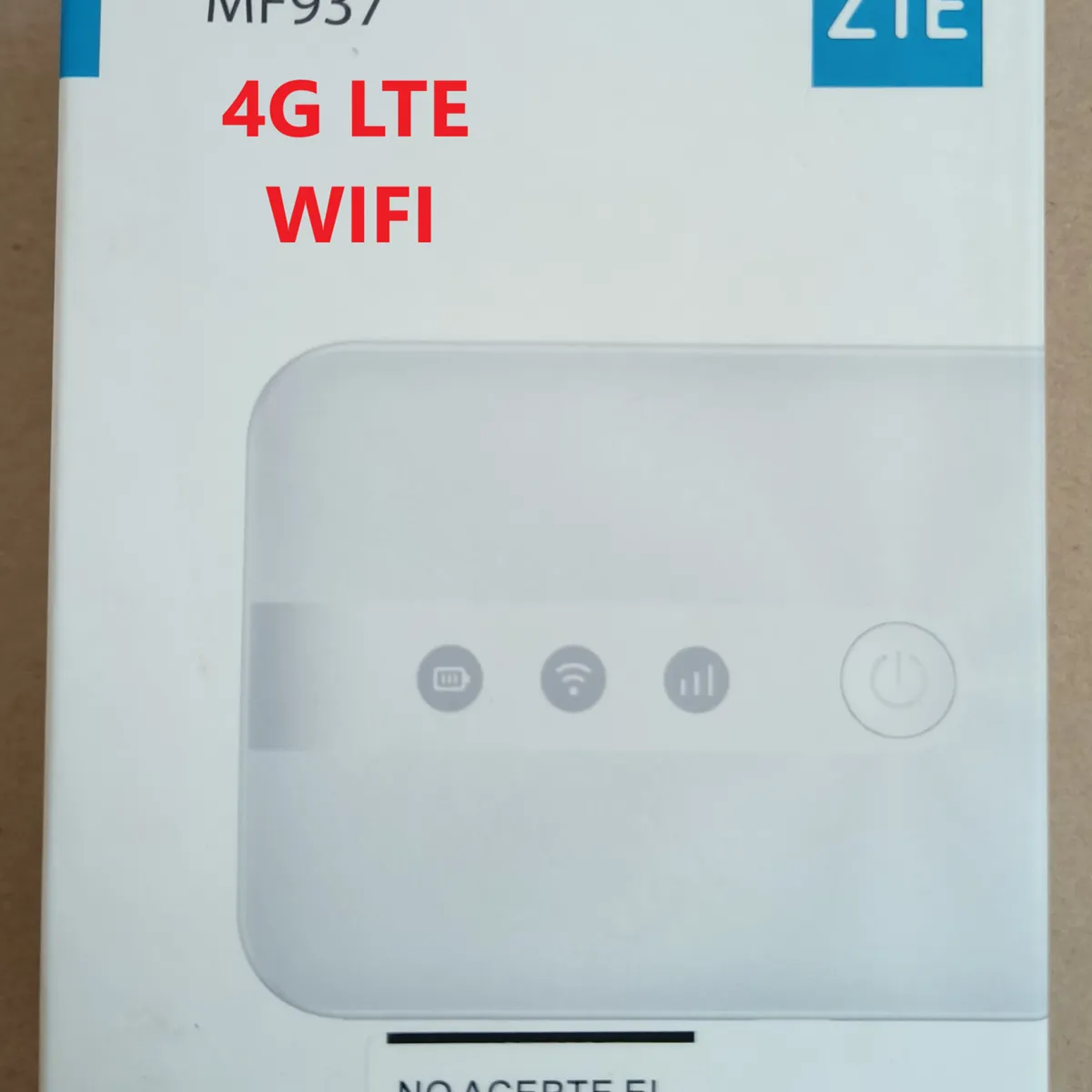 ZTE - MODEM PORTATIL 4G ZTE MF937 libre Claro Entel Movistar Bitel