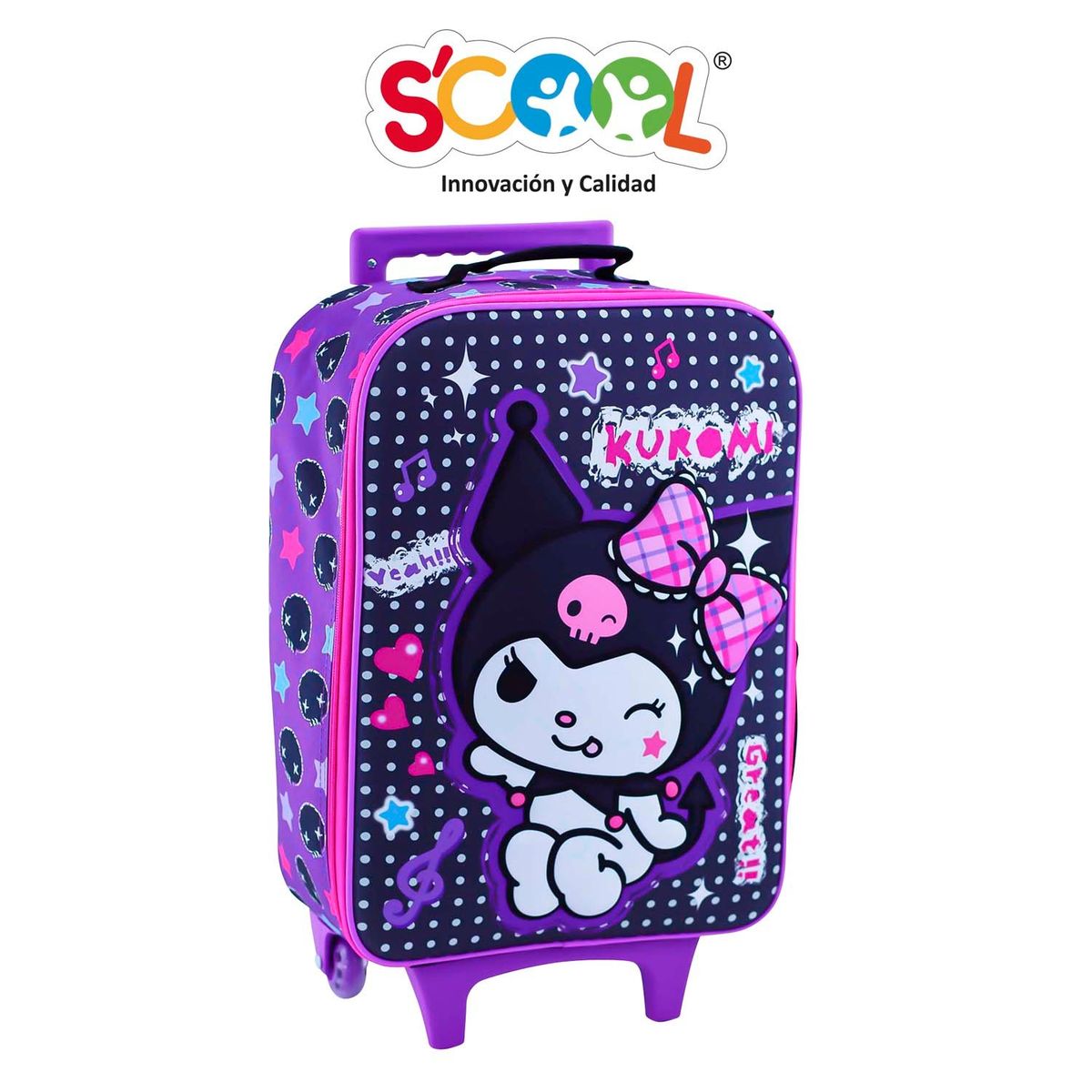 SCOOL - MALETA SET SCOOL KOMBAT 3D KUROMI