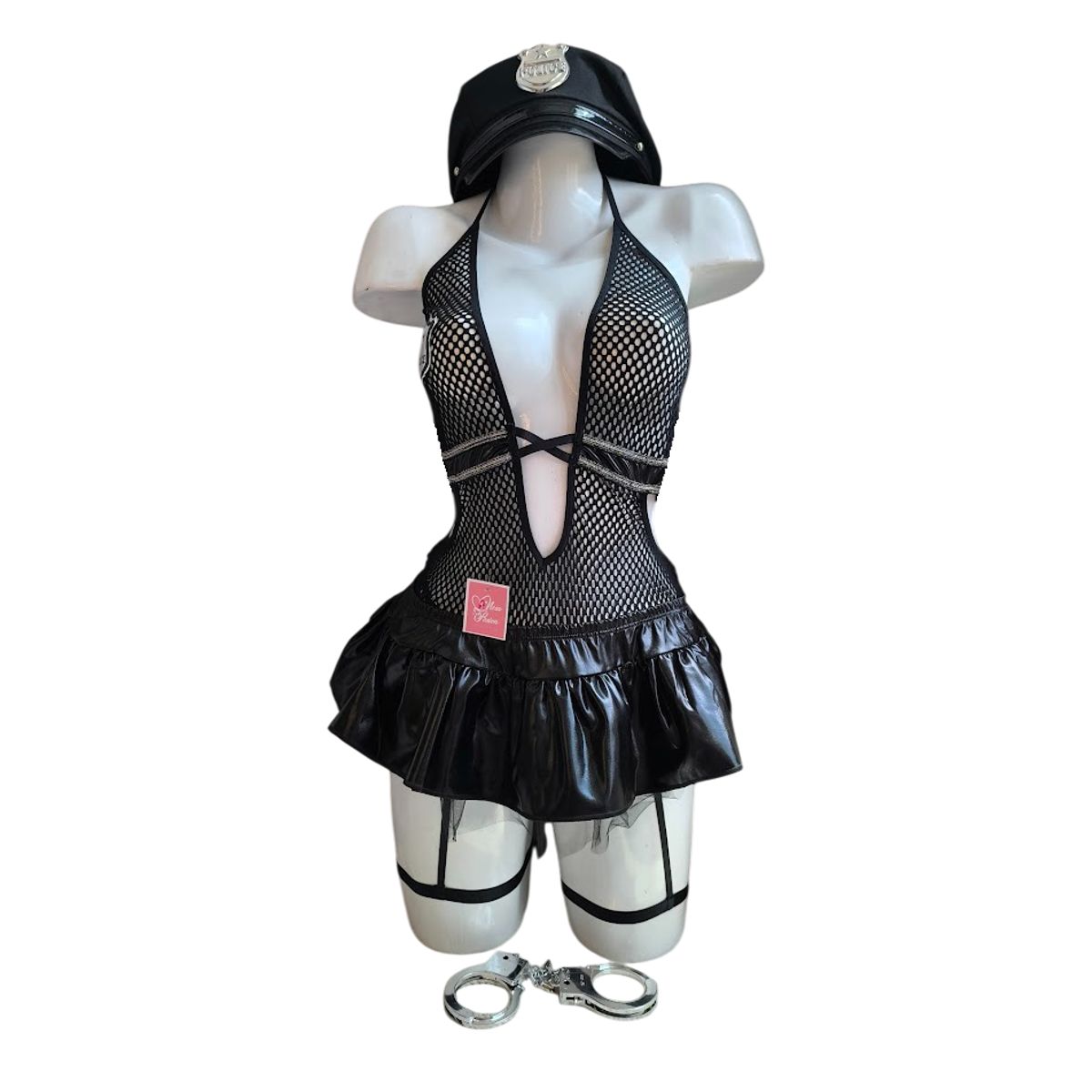 GENERICO - DISFRAZ DE POLICIA LENCERIA SEXY