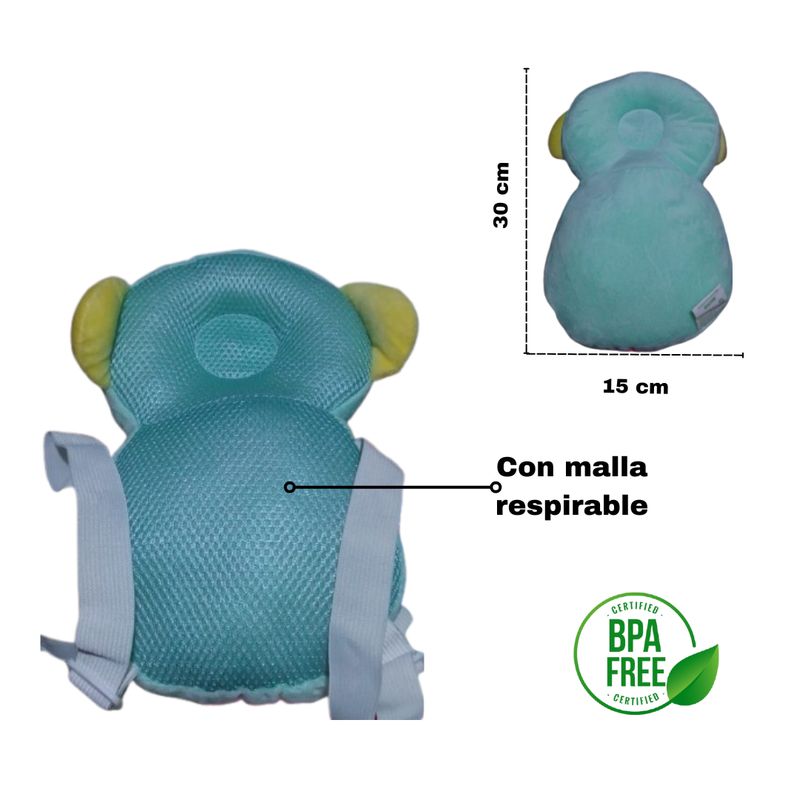 GENERICO - Almohada Protectora para nuca y espalda del bebé