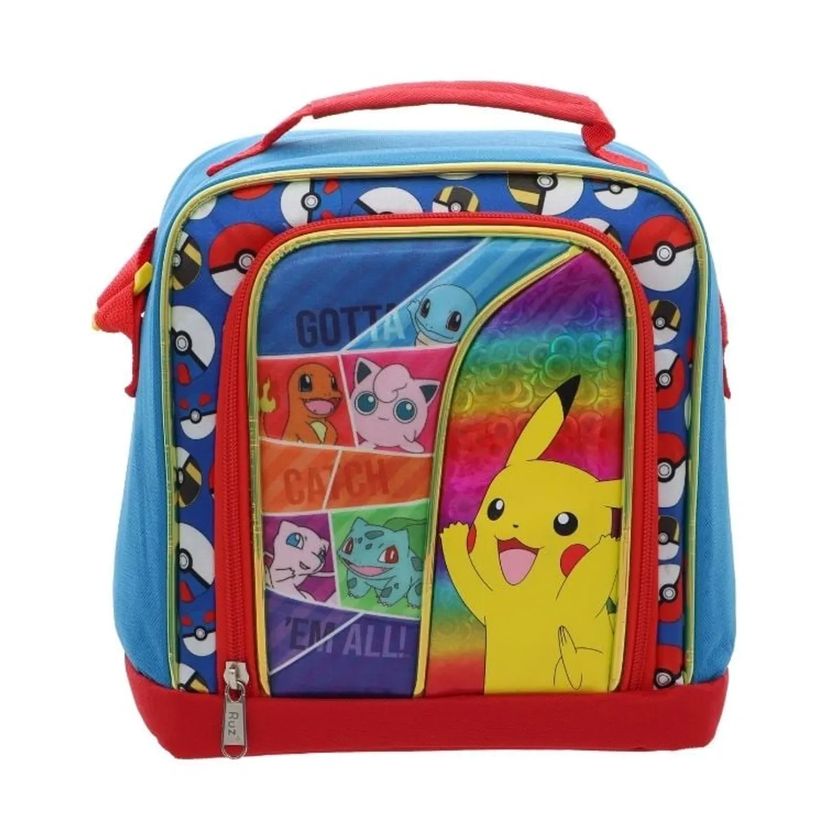 POKEMON - LONCHERA 3D METÁLICO INFANTIL NIÑO