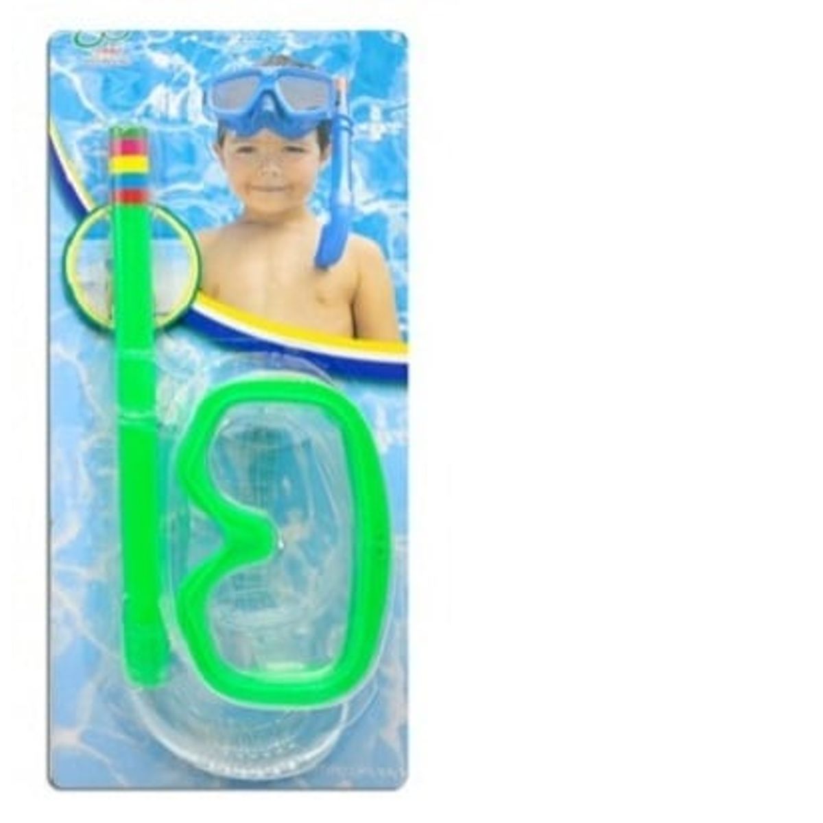 GENERICO - Kit Lentes y Tubo de Buceo Snorkel Piscina para Niños Verde