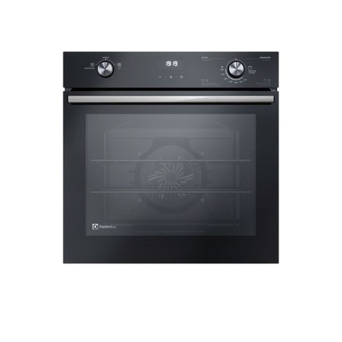 ELECTROLUX - Horno Convección Negro Empotrable a Gas Electrolux 80L OE8GH