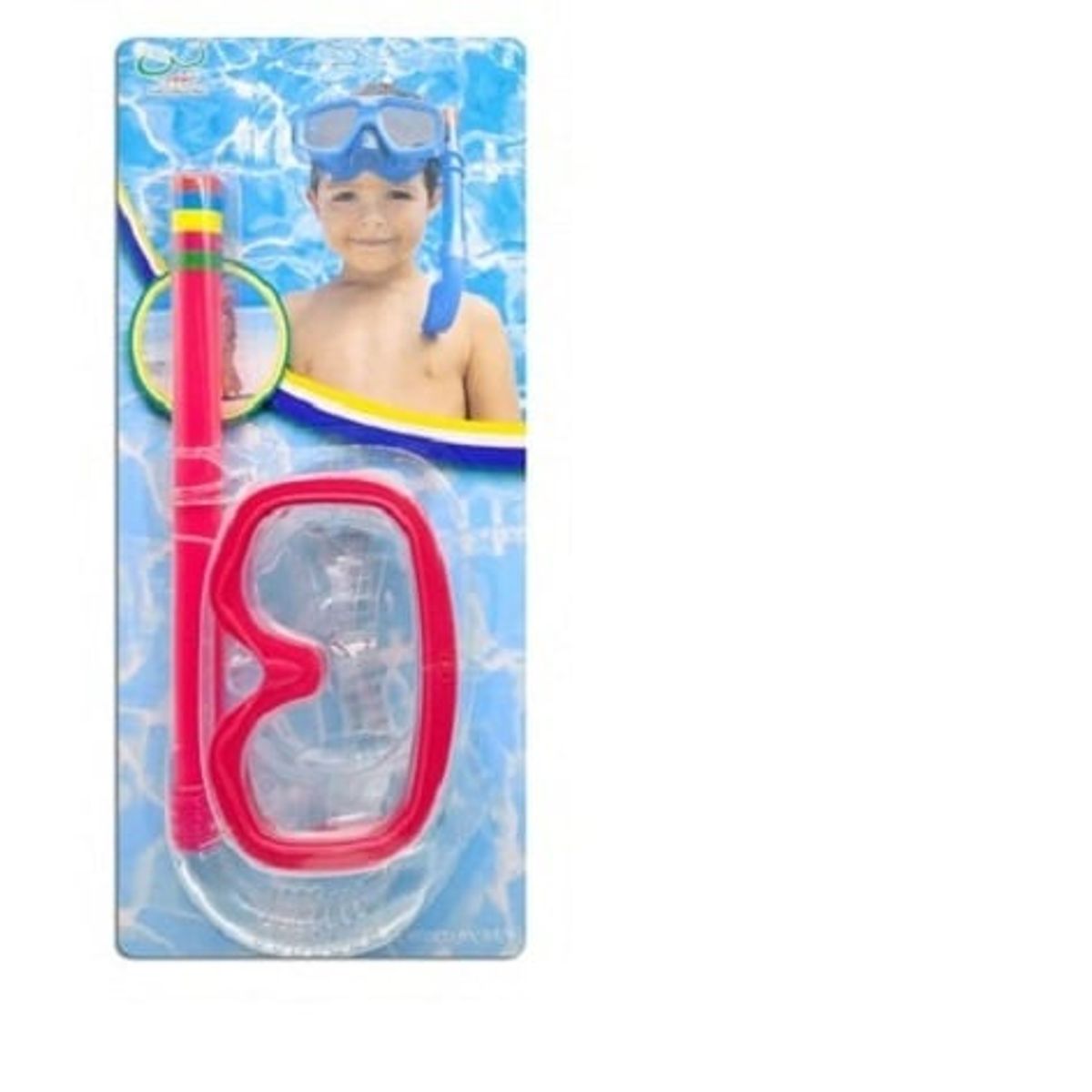 GENERICO - Set de Buceo Máscara y Snorkel Verano  Fucsia