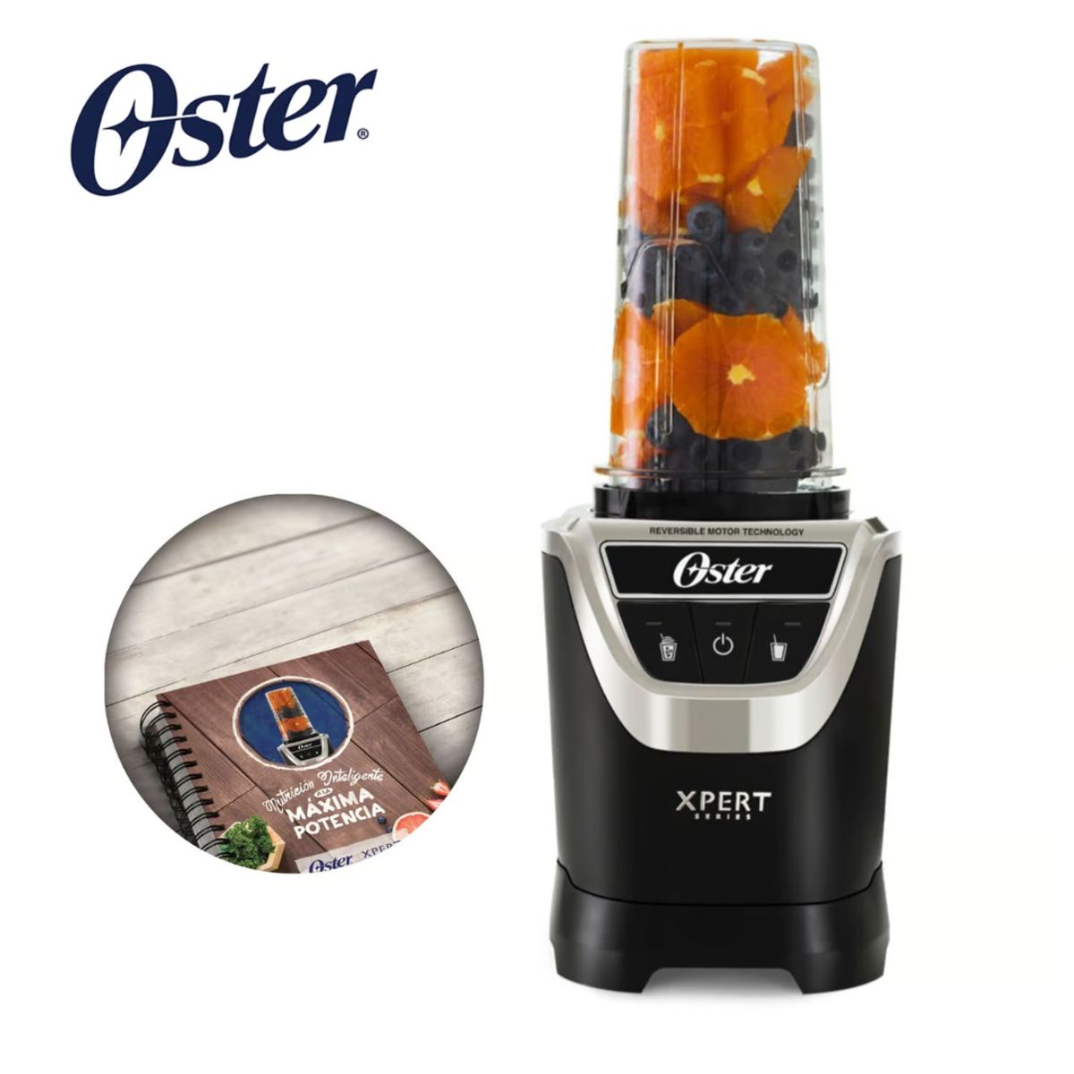 OSTER - Licuadora Personal Xpert Oster ActiFit con vaso Blend-N-Go de Tritan