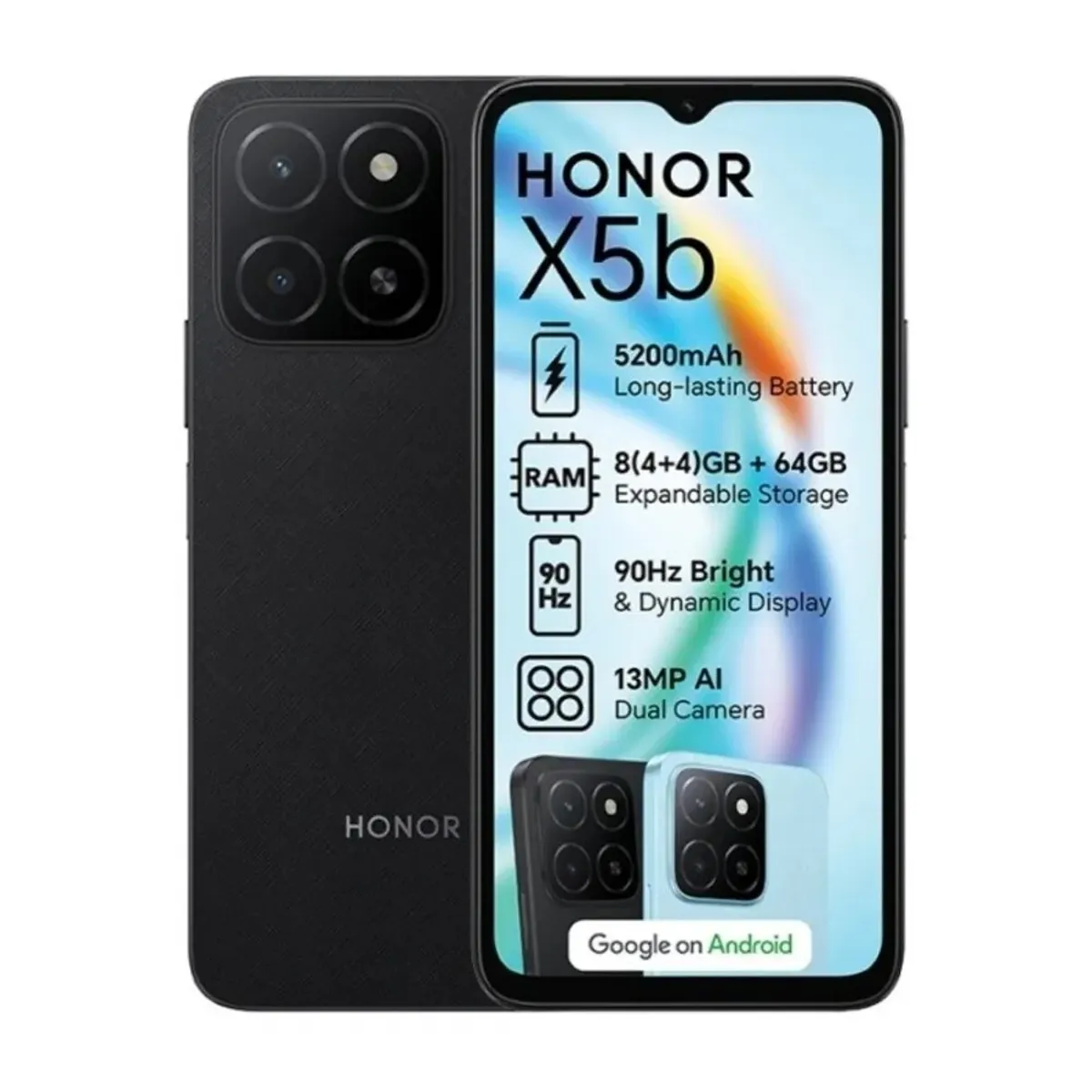 HONOR - Honor X5B  4GB 64GB 50MP - NEGRO