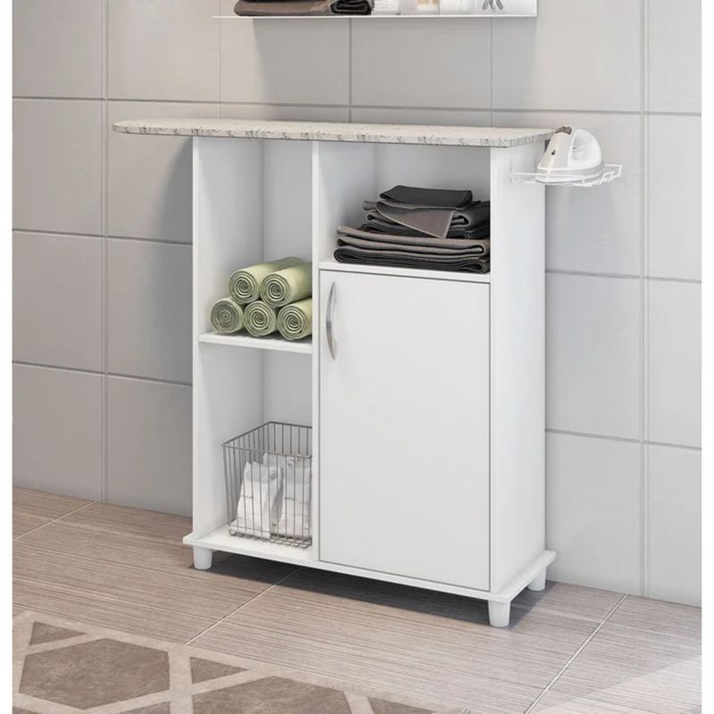 GENERICO - Mueble Planchador Mewi Blanco R&R MUEBLES