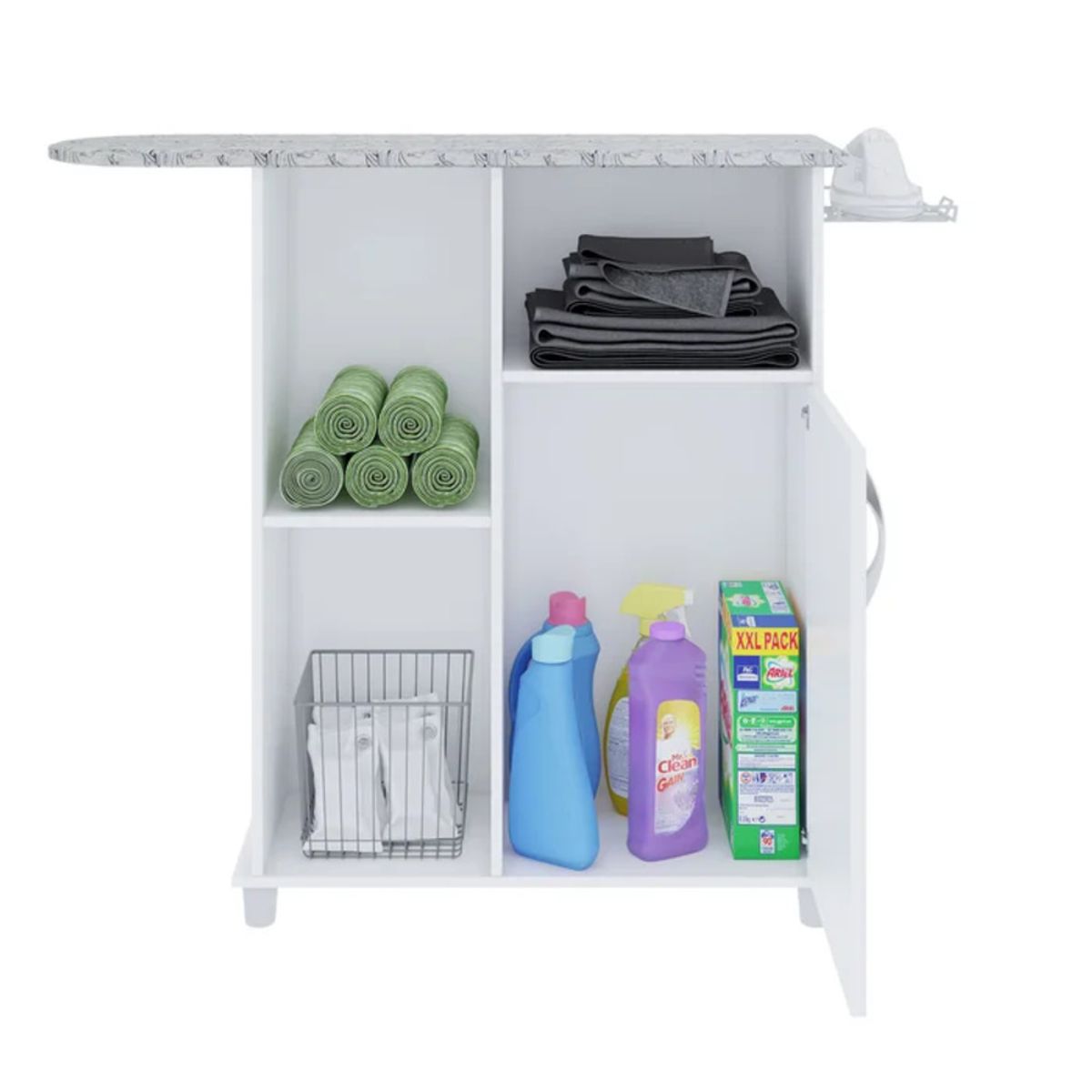 GENERICO - Mueble Planchador Mewi Blanco R&R MUEBLES