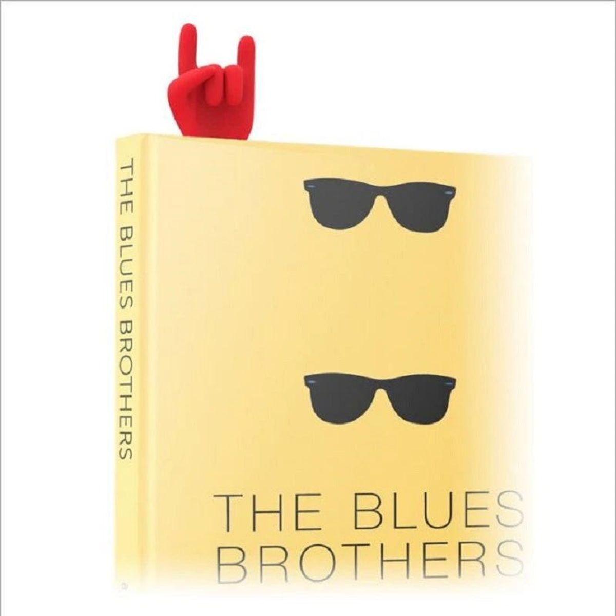 AURELA - Marcapáginas Señal de Rock de Soilicona para Libros y Cuadernos