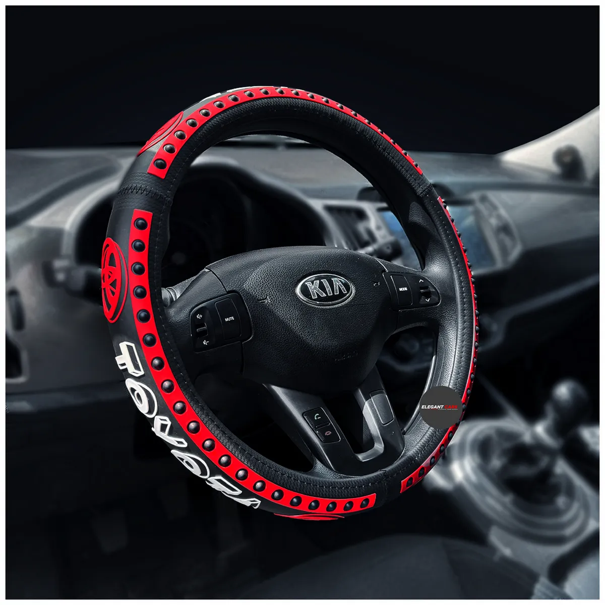 JET - Forro De Timón Premium Toyota Elegante