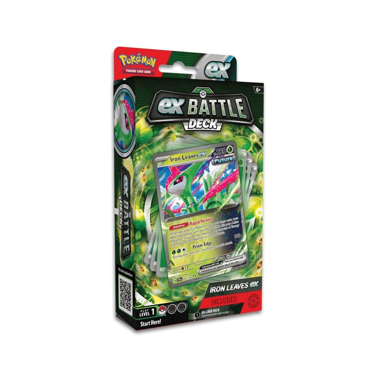 POKEMON - Pokemon TCG Iron Leaves Ex Battle Deck Ingles