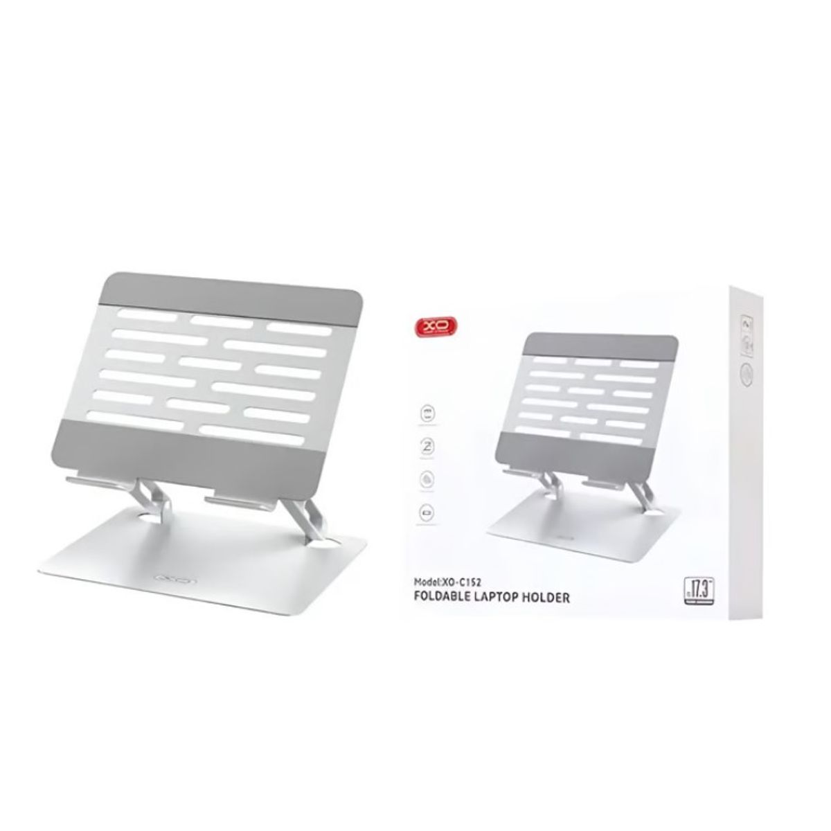 XO ACCESORIOS - BASE ALUMINIO SOPORTE LAPTOP STAND ALUMINIO XO-C152