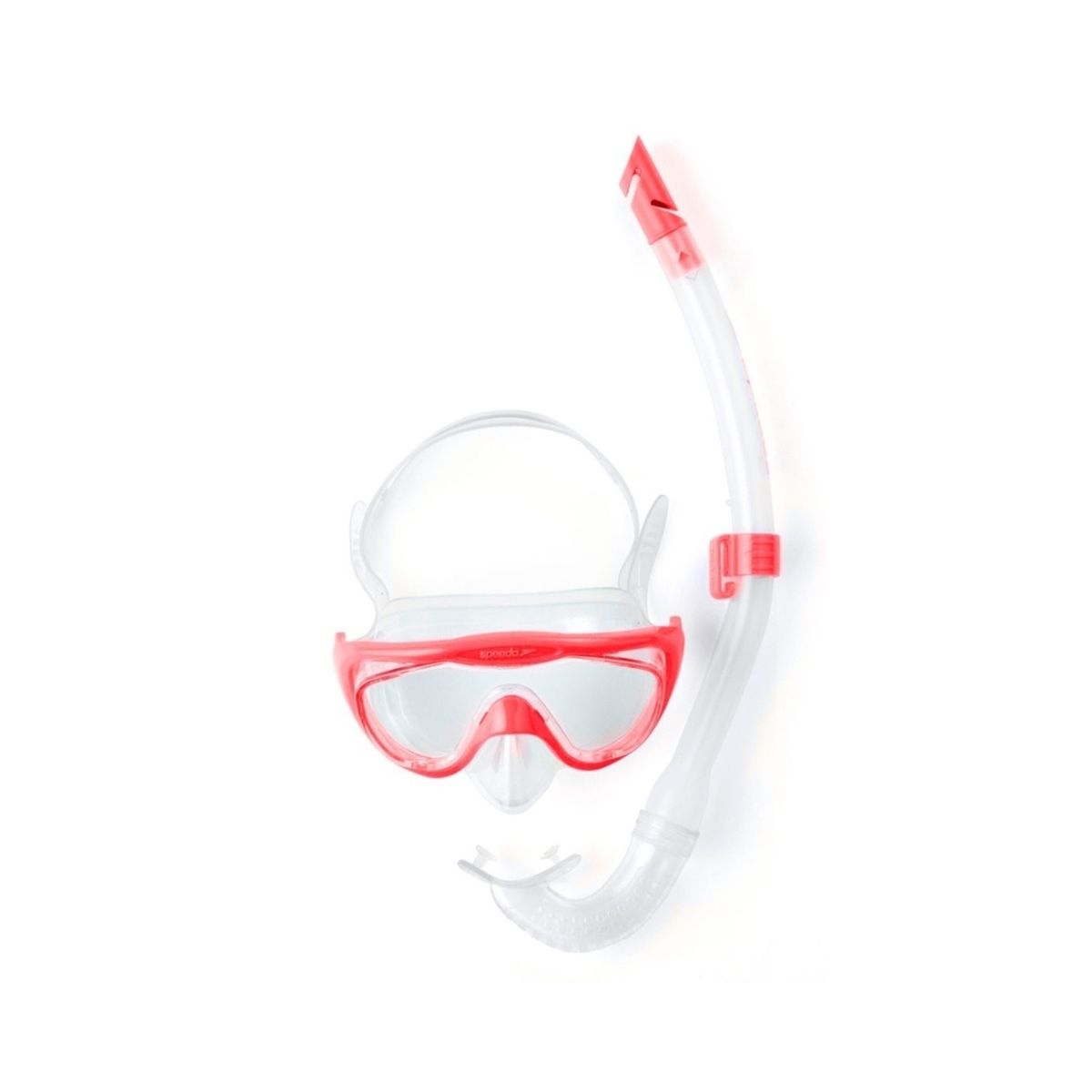 SPEEDO - Set Snorkel Lentes Speedo Glide Scuba Junior Rosa