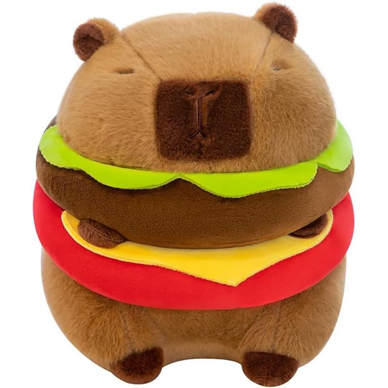 XCLUSIVE - PELUCHE CAPIBARA - CAPYBARA HAMBURGUESA  20CM