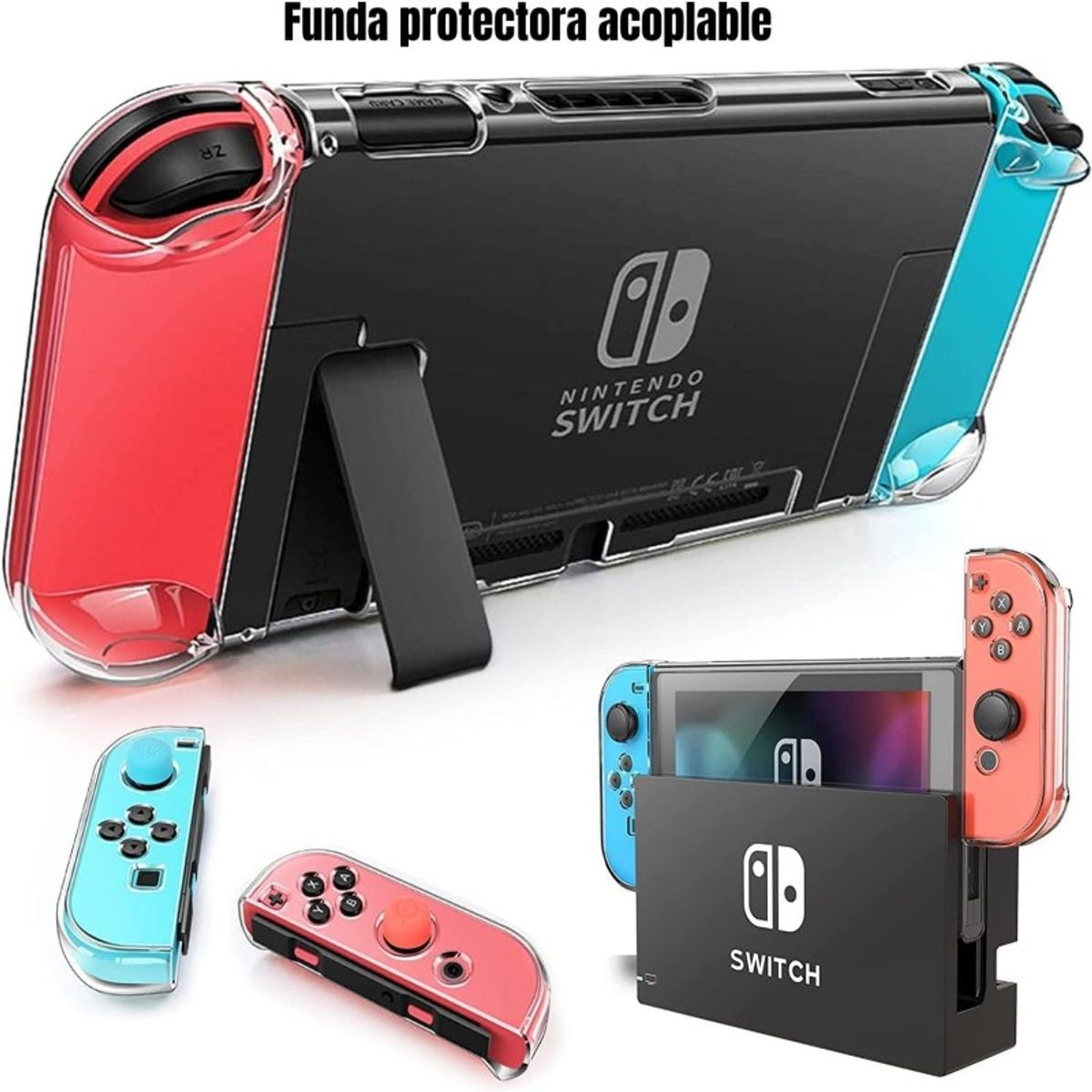 AURELA - Estuche de Almacenamiento de Accesorios para Consola Nintendo Switch