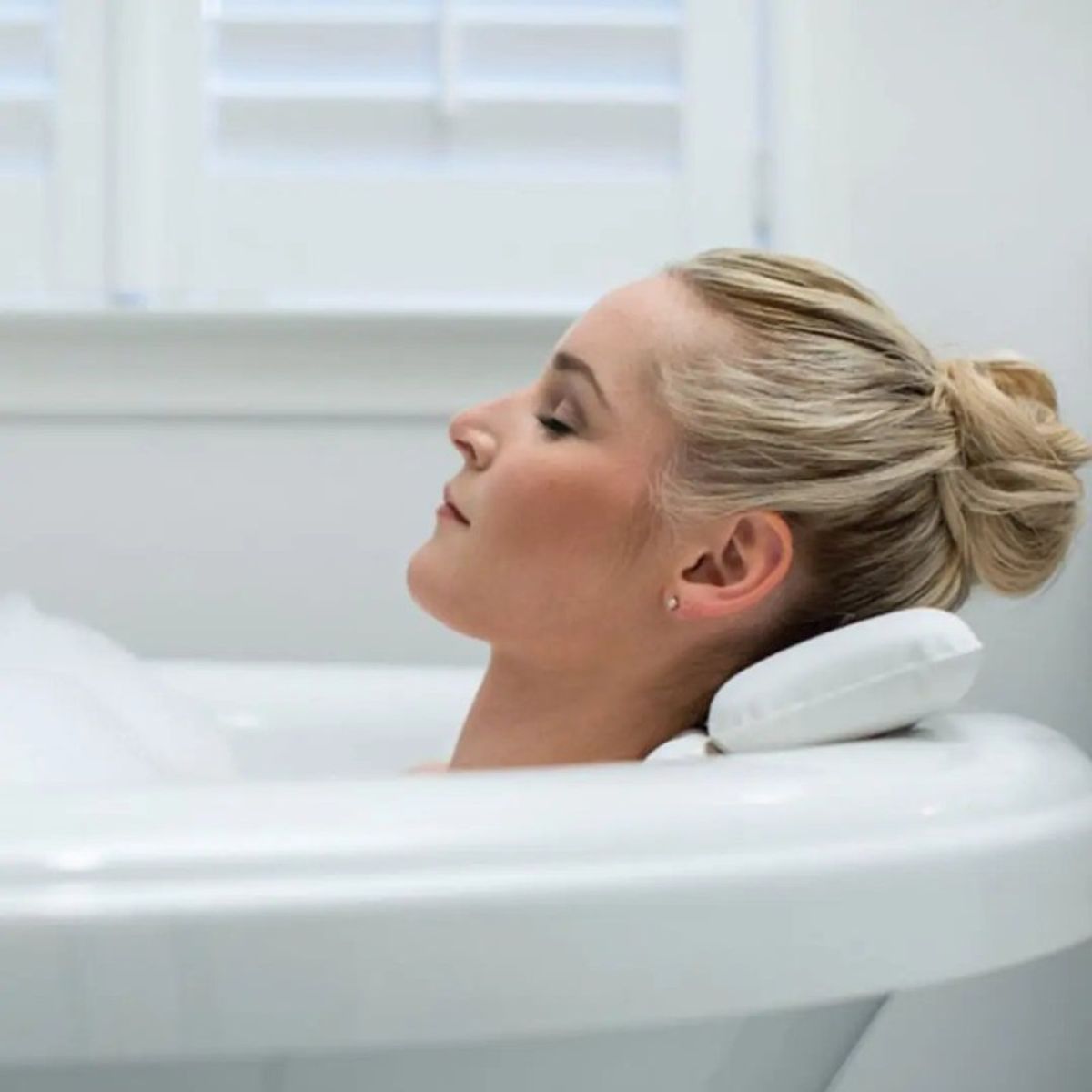 AURELA - Almohada Antideslizante Cómoda y Flexible para Tina