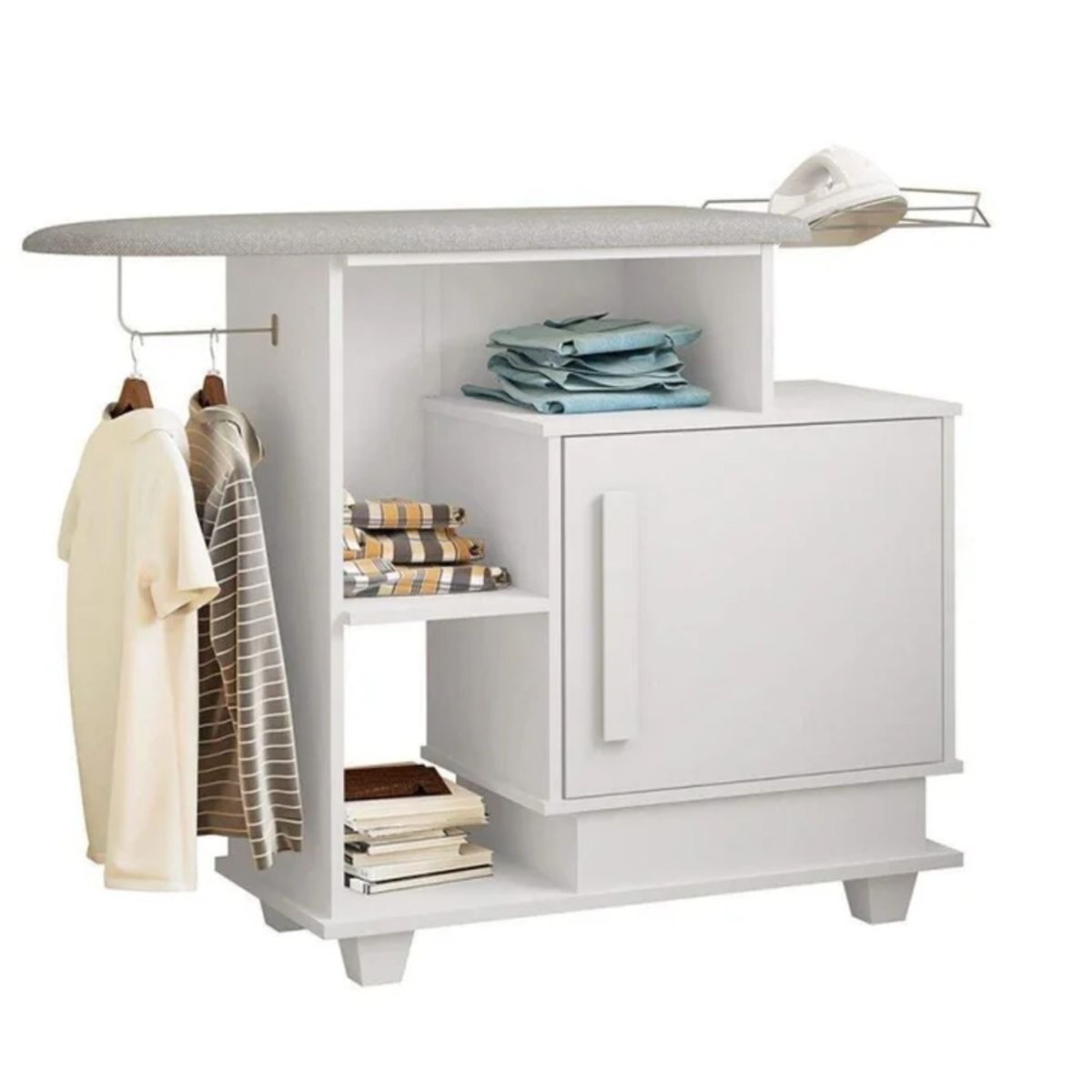 GENERICO - Mueble Planchador Kitase Blanco R&R MUEBLES