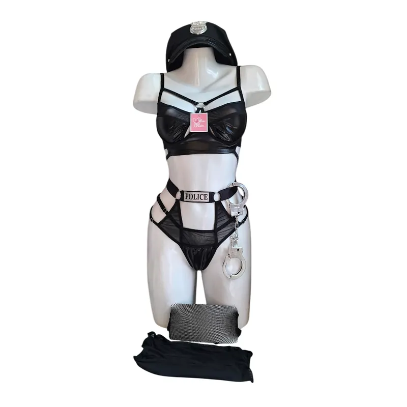 GENERICO - DISFRAZ DE POLICIA LENCERIA SEXY