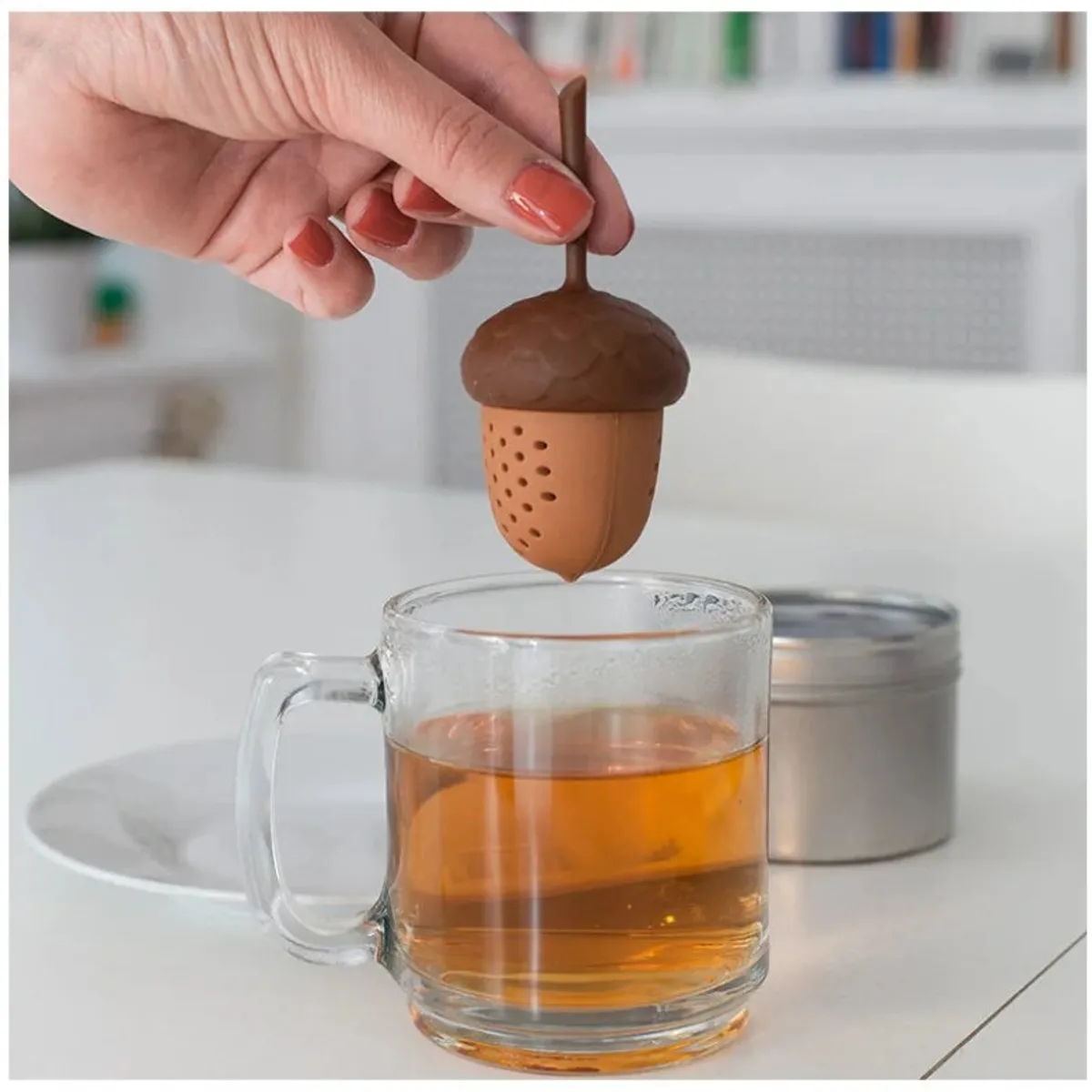 AURELA - Infusor de Té en forma de Bellota