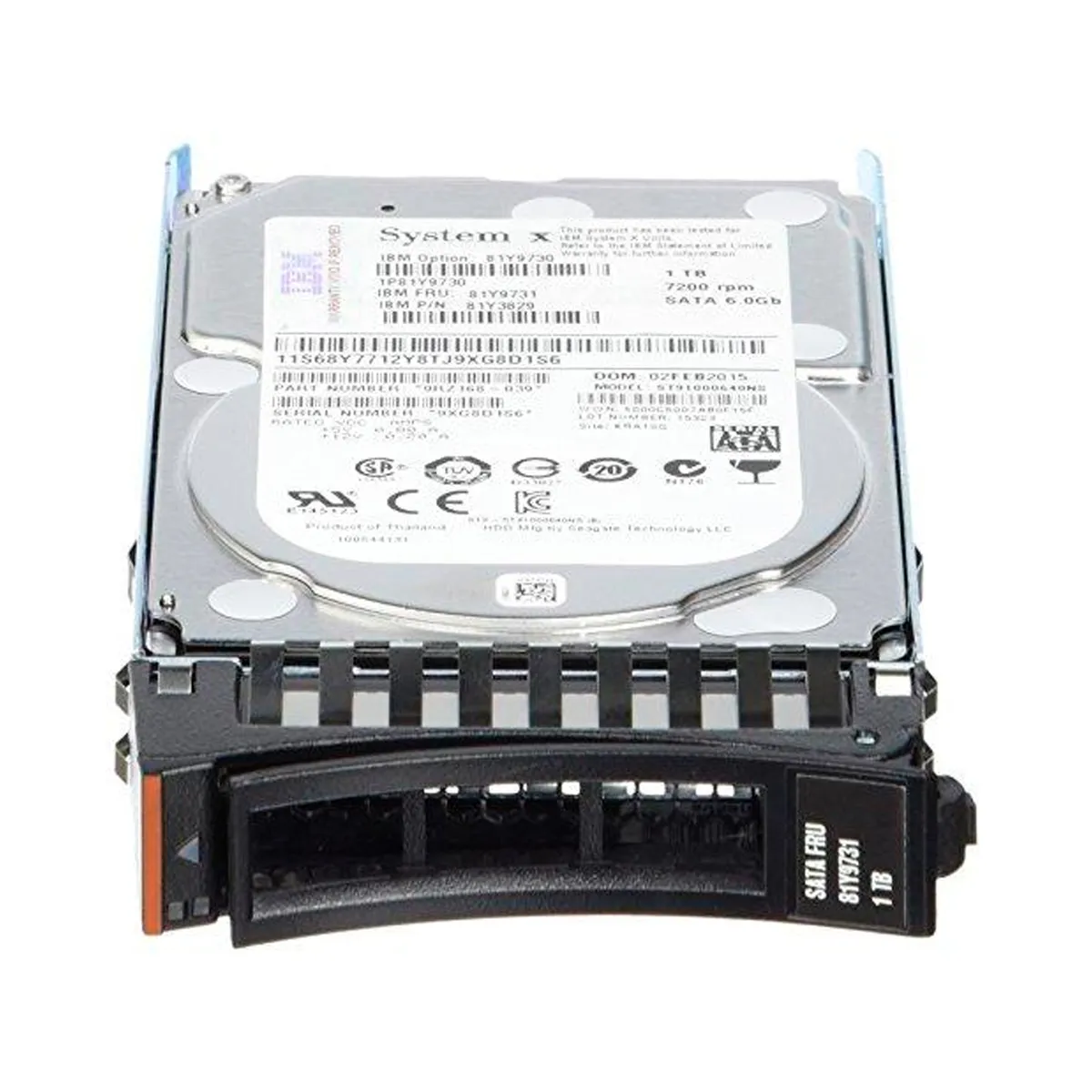 GENERICO - DISCO DURO IBM PARA SERVIDOR 1TB 72K 6GBPS NL SATA 25 PN 81Y9730