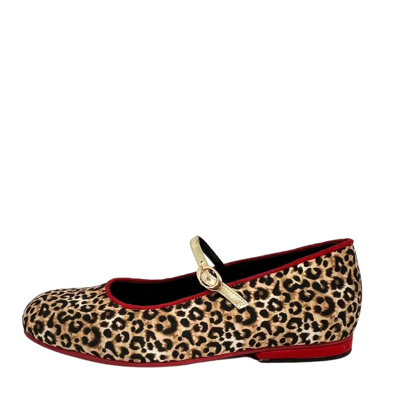 SAPATU - BALLERINAS MUJER SAPATU MARY JANE PRINT ROJODORADO