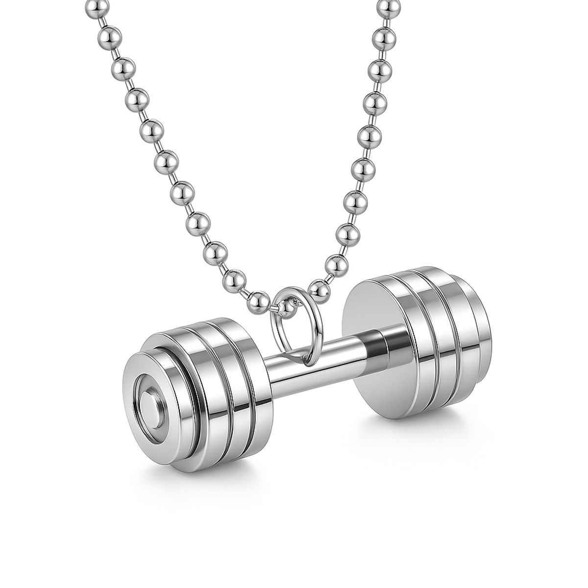 GENERICO - Collar Mancuerna Hombre Gym Fit Gimnasio