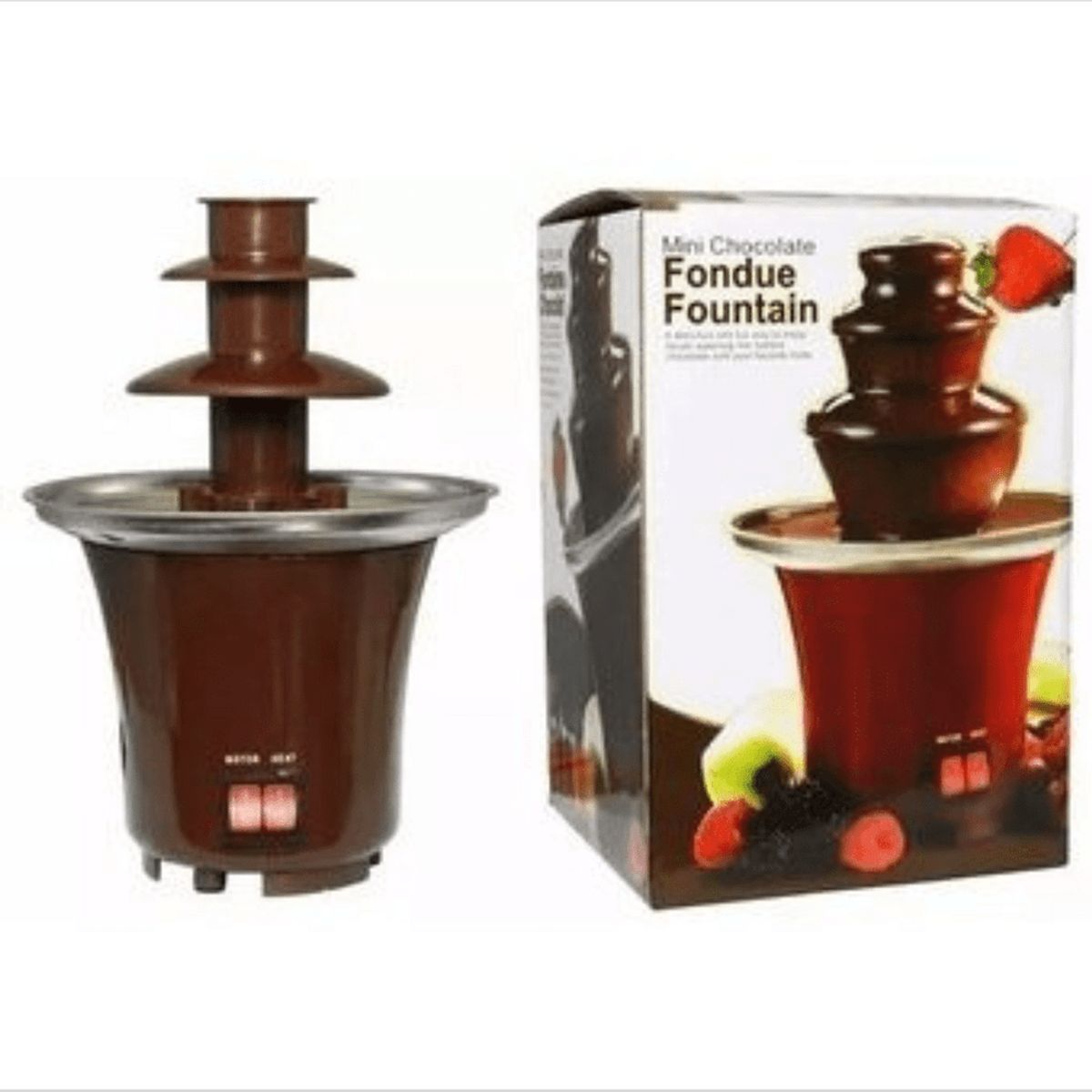 GENERICO - Fuente Cascada de Chocolate Eléctrica 3 Niveles