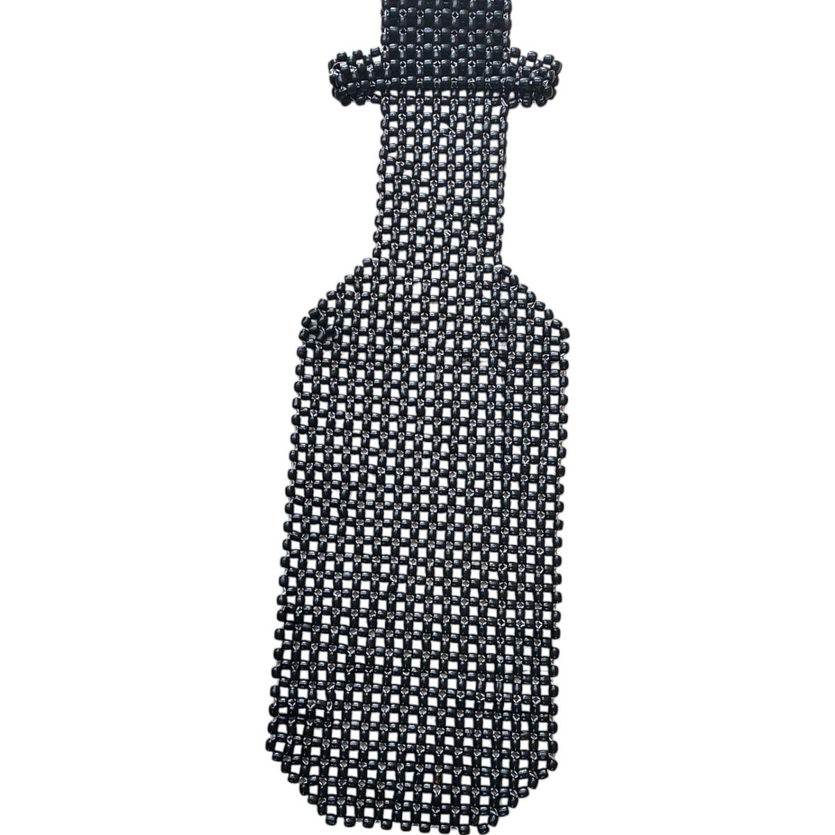 GENERICO - Respaldar De Asiento Antitranspirante Bolita Hilo Reforzado Negro