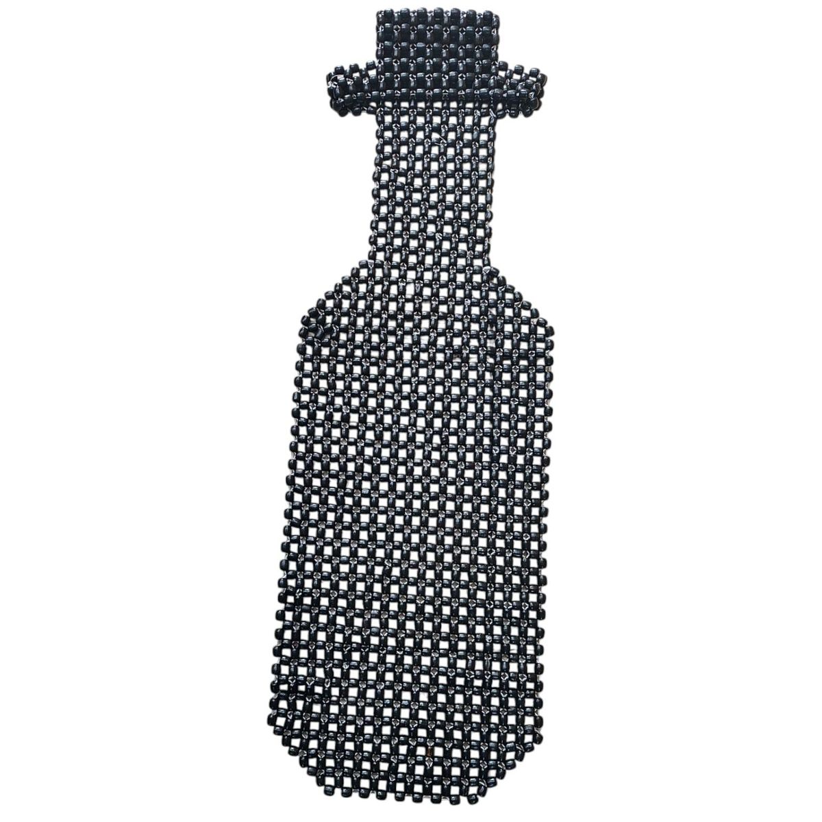 GENERICO - Respaldar De Asiento Antitranspirante Bolita Hilo Reforzado Negro