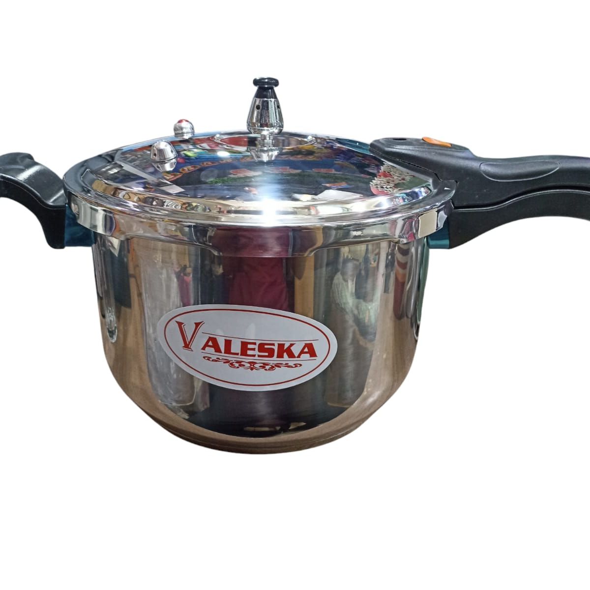 VALESKA - Olla a presión 9 L acero inoxidable marca Valeska